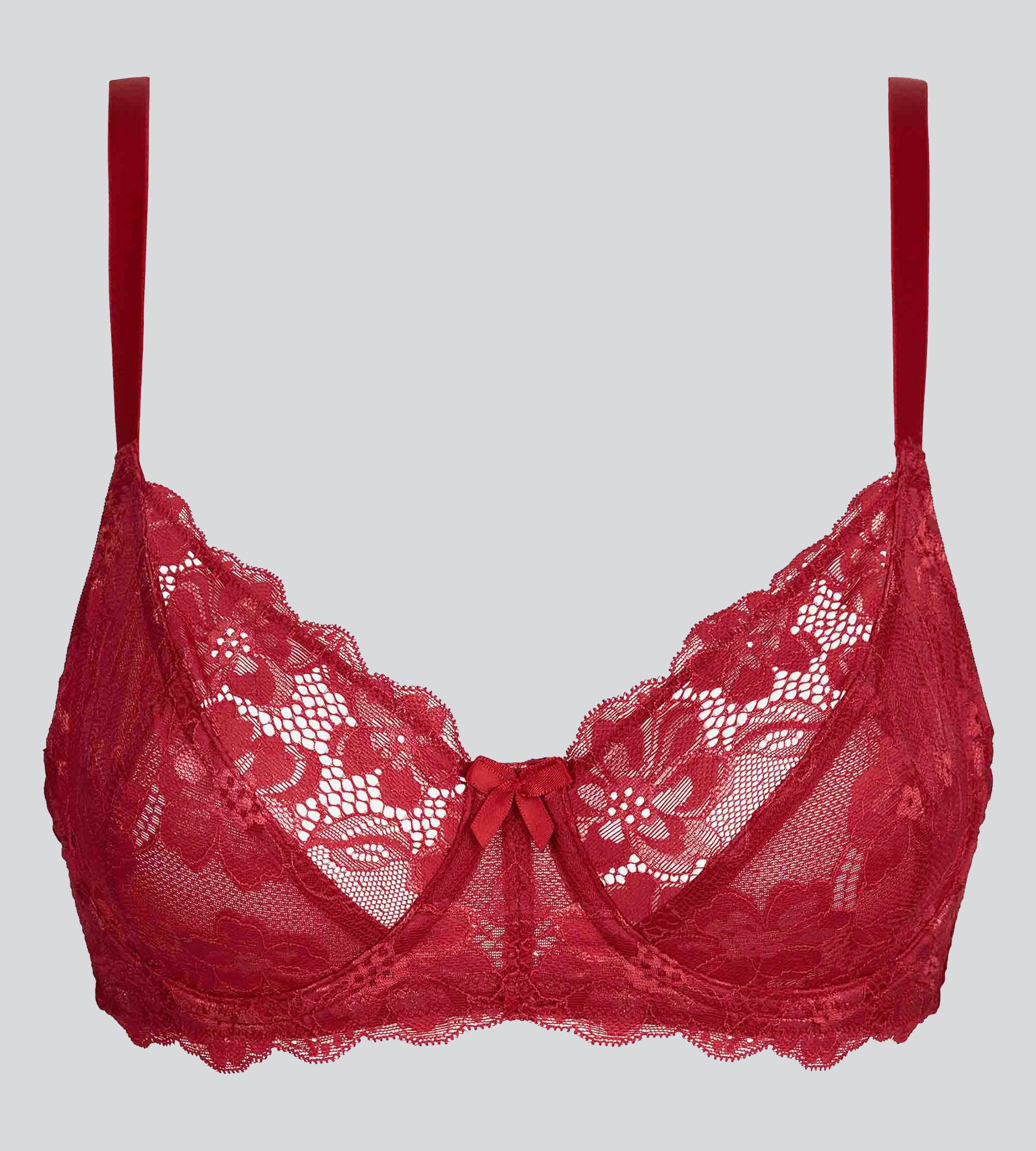 Reggiseno a balconcino con ferretto porpora Essential Elegance - Image 5