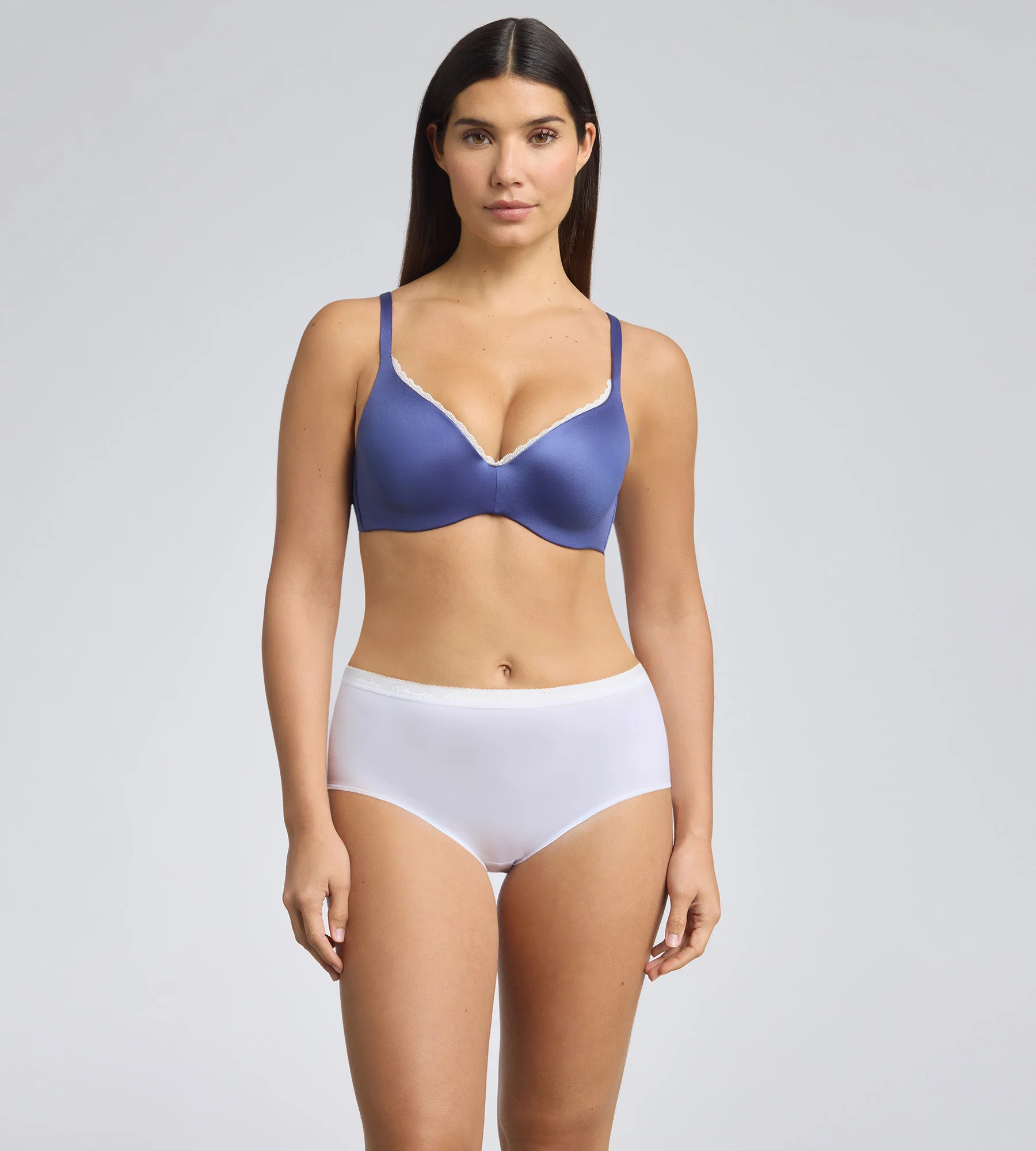 Reggiseno con ferretti removibili blu cobalto 24 Ore Soft Absolu - Image 3