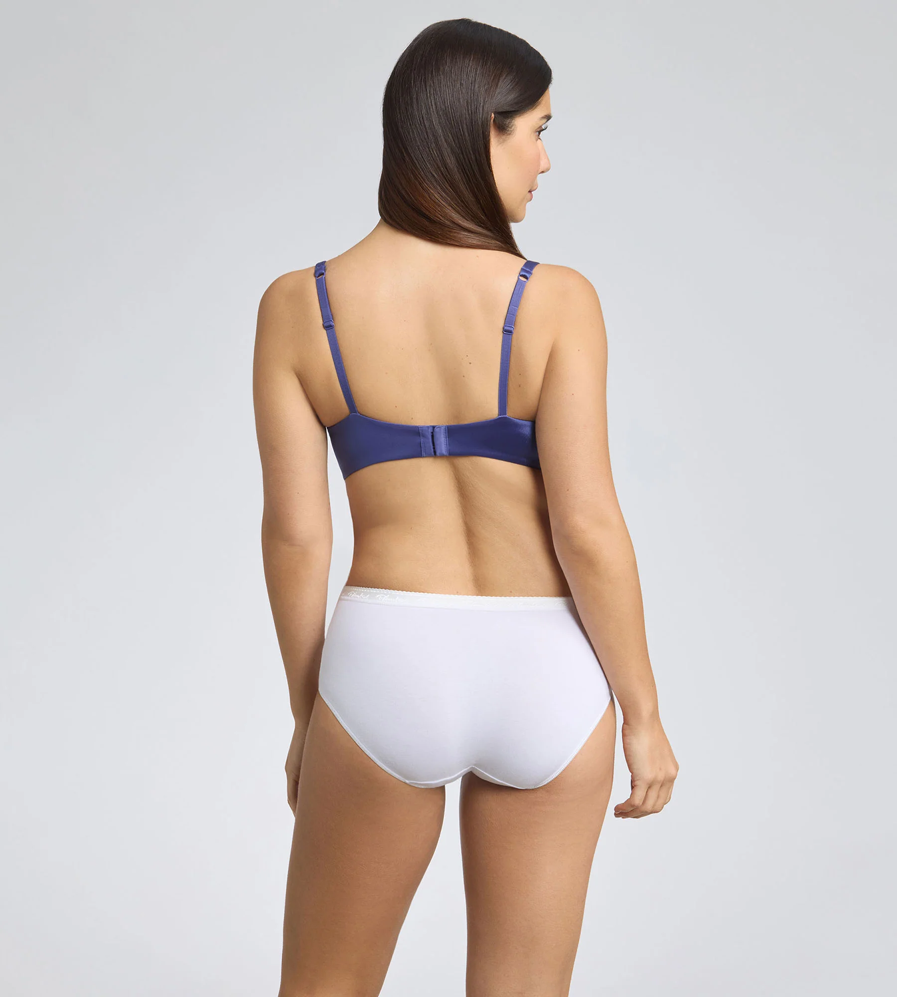 Reggiseno con ferretti removibili blu cobalto 24 Ore Soft Absolu - Image 4