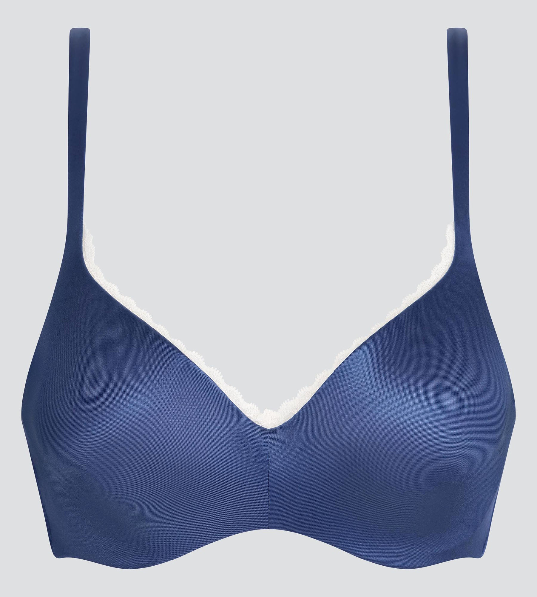 Reggiseno con ferretti removibili blu cobalto 24 Ore Soft Absolu - Image 5