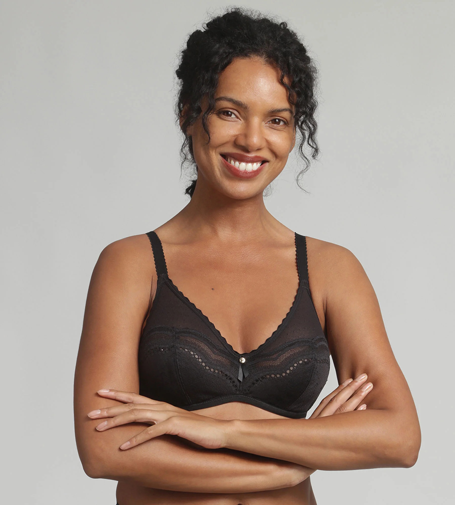 Reggiseno modellante nero Secret Comfort