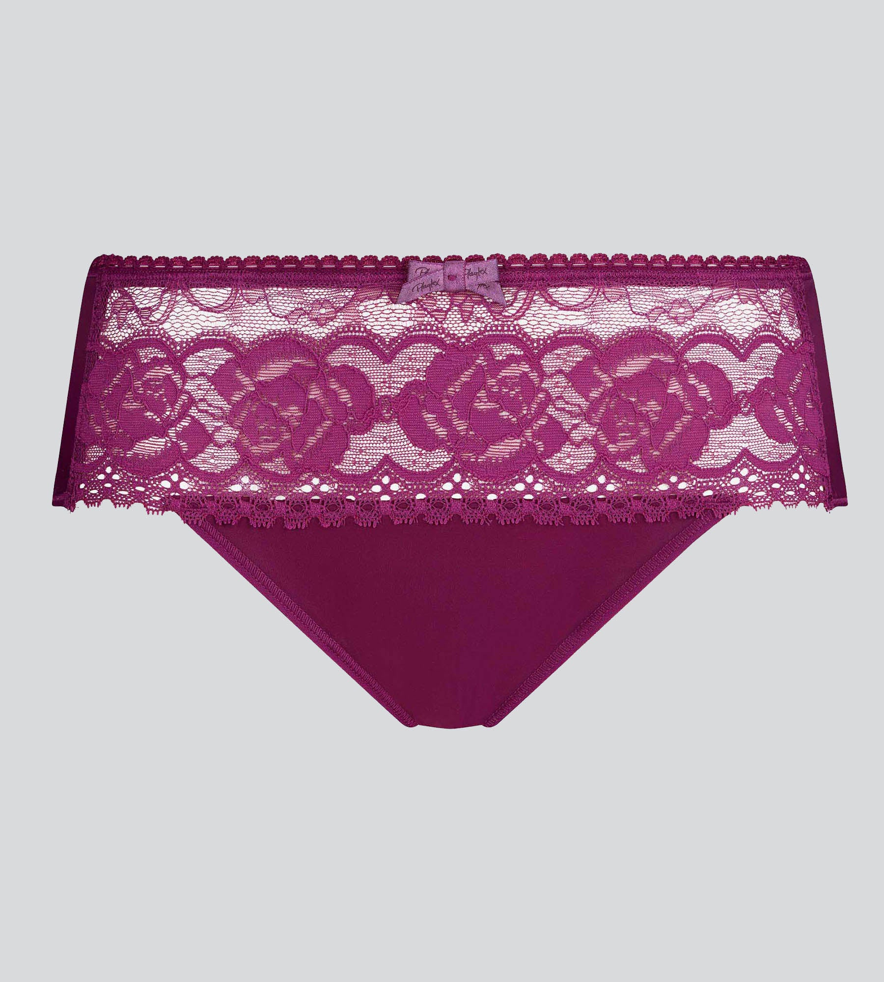 Slip viola imperial Flowery Lace Riciclato - Image 5